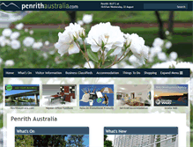 Tablet Screenshot of penrithaustralia.com.au